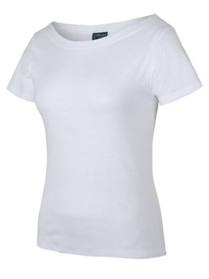C of C LADIES S/S BOAT NECK TEE