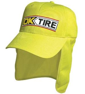 Luminescent Safety Cap with Flap