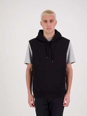 Sleeveless Pullover Hoodie