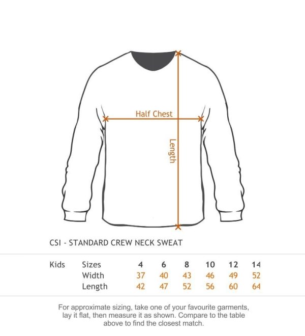 Standard Crew Neck Sweat - Kids