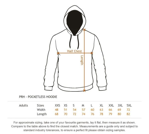 Pocketless Hoodie