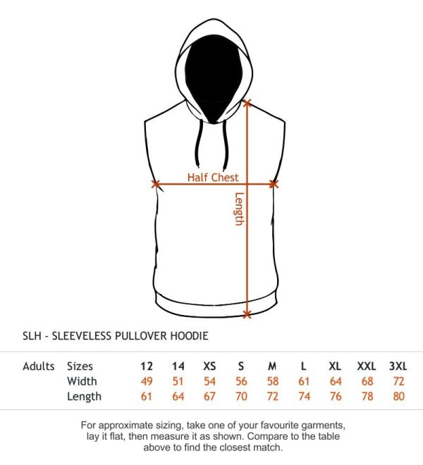Sleeveless Pullover Hoodie