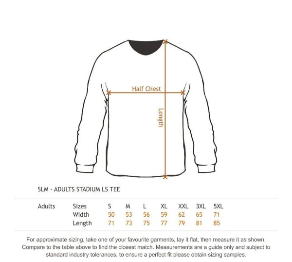 Adults Stadium LS Tee