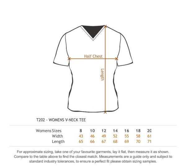 V-Neck Tee - Womens