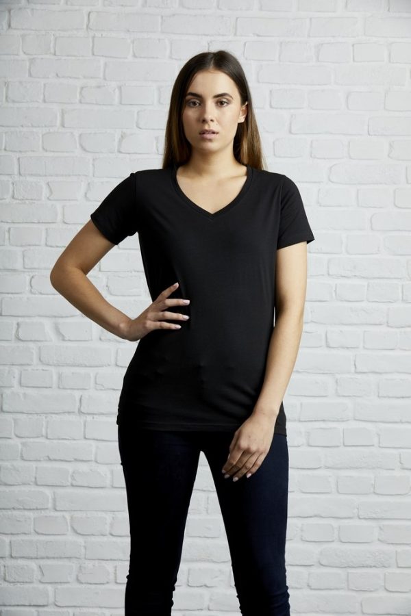 V-Neck Tee - Womens