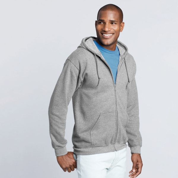 Gildan Heavy Blend Adult Full Zip Hooded Sweatshir