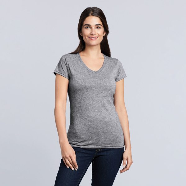 Gildan Softstyle Ladies V-Neck T-Shirt