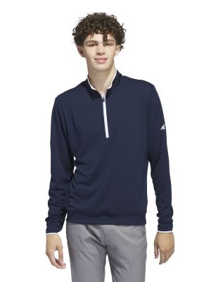 Adidas Mens Recycled Lightweight Quarter Zip Pullo