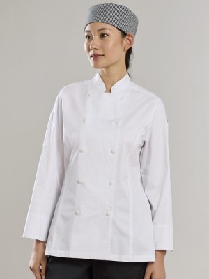 Womens Gusto Long Sleeve Chef Jacket