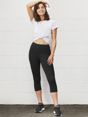 Womens Flex 3/4 Leggings