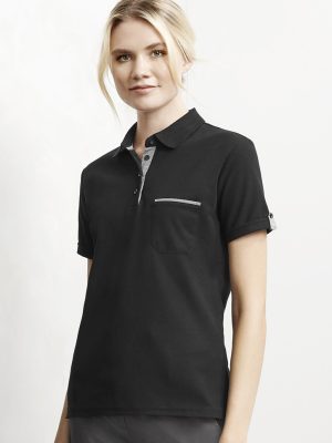 Womens Edge Short Sleeve Polo