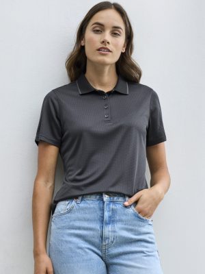 Womens Echo Short Sleeve Polo