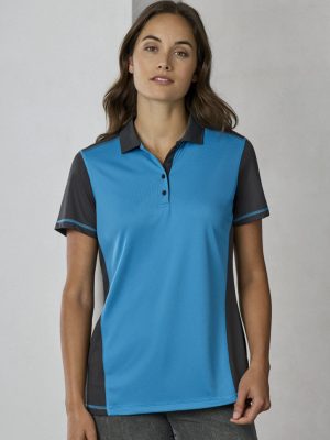Womens Dart Short Sleeve Polo