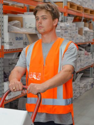 Work-Guard Hi Visibility Safety Vest Day/Night