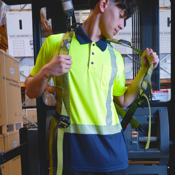 Work-Guard Recycled Hi Vis Short Sleeve Day/Night