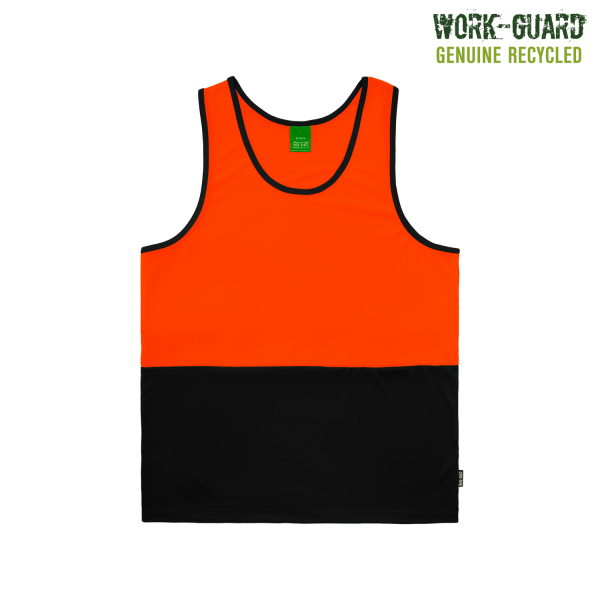 Work-Guard Recycled Hi Vis Singlet