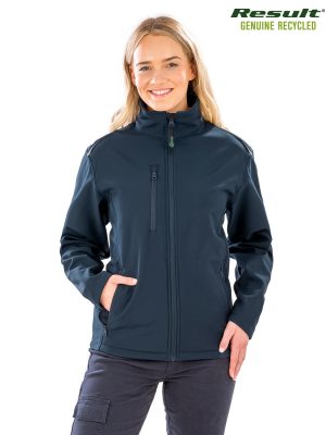 Result Ladies Printable Recycled 3-Layer Softshell