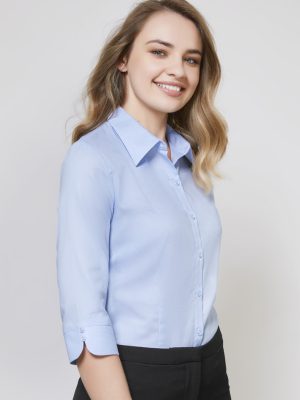 Womens Luxe 3/4 Sleeve Shirt