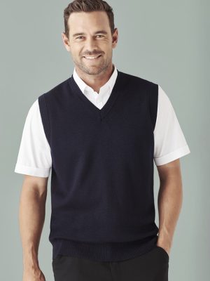Mens Woolmix Knit Vest