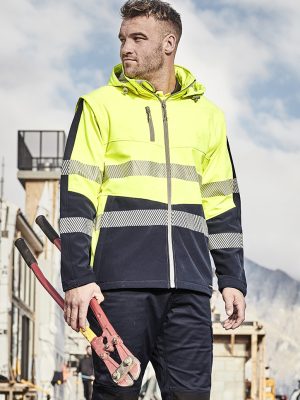 Unisex Streetworx 2 In 1 Stretch Softshell Jacket