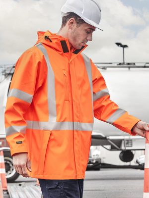 Mens TTMC-W23 Hi Vis X Back Heavy Duty Waterproof 