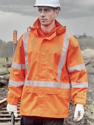 Mens TTMC-W23 Hi Vis X Back Ultralite Waterproof J