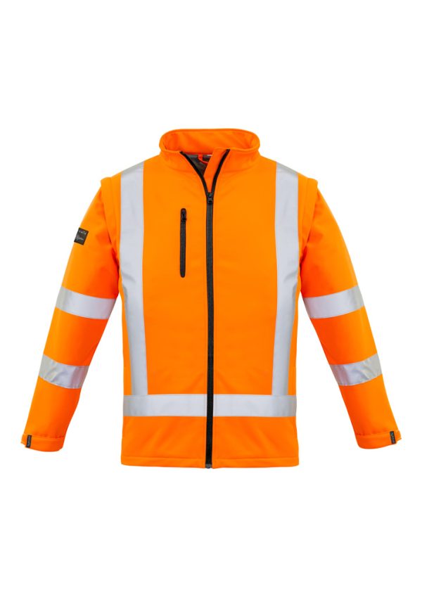 Womens Hi Vis NSW Rail X Back 2 In 1 Softshell Jac