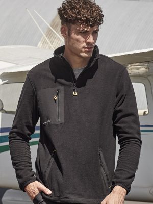 Unisex Streetworx Lightweight 1/4 Zip Polar Fleece