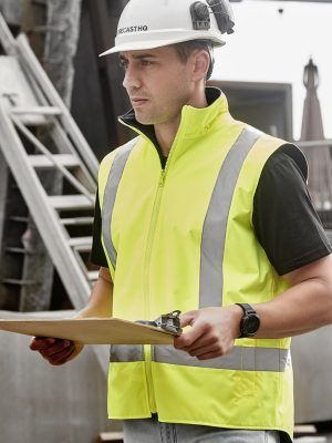 Unisex Hi Vis Waterproof Reversible Vest