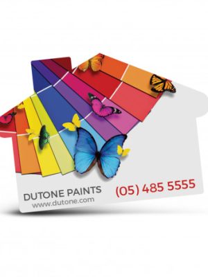 AD Labels 70 x 50mm - House Shaped