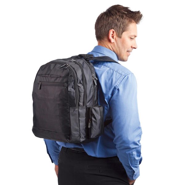JET LAPTOP BACKPACK - BLACK