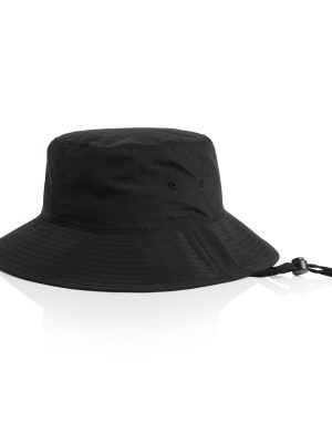 Nylon Wide Brim Bucket Hat | 1174