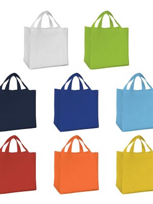 CITY SHOPPING NON-WOVEN TOTE BAG