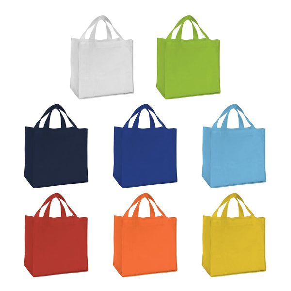CITY SHOPPING NON-WOVEN TOTE BAG