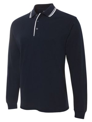 JB's L/S C/TRAST POLO
