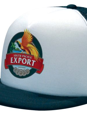 Flat Peak Trucker Mesh Cap