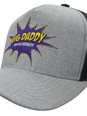 Grey Marle American Twill with Mesh Back