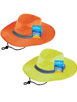 Hi Vis Reflector Safety Hat
