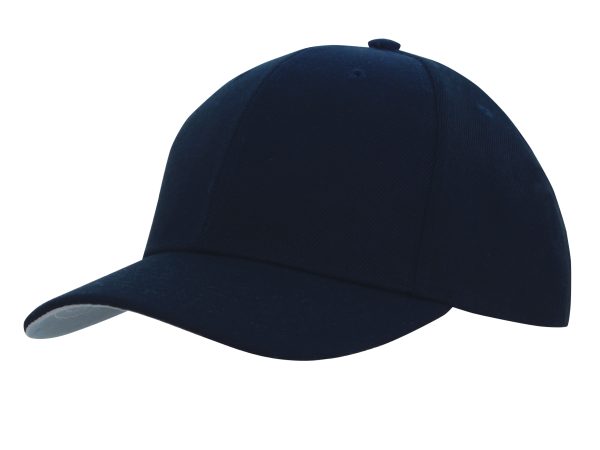 Premium American Twill Cap Contrast Peak Under