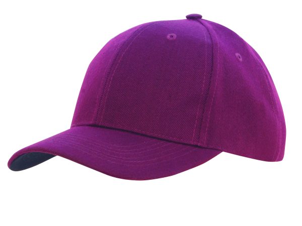 Premium American Twill Cap Contrast Peak Under