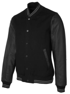 JB's ART LEATHER BASEBALL JACKET