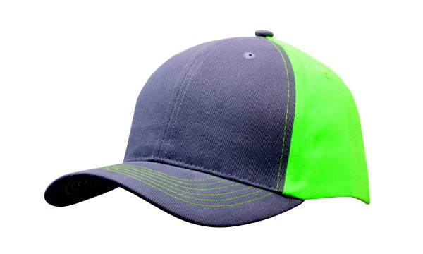 Brushed Heavy Cotton Two-Tone Cap