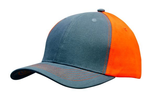 Brushed Heavy Cotton Two-Tone Cap