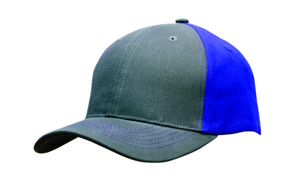 Brushed Heavy Cotton Two-Tone Cap