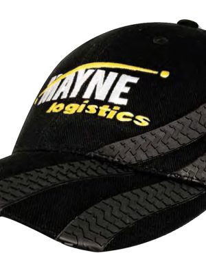 Brushed Heavy Cotton Cap with Tyre Tracks