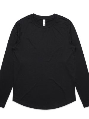 Wo's Maple Curve L/S Tee | 4021