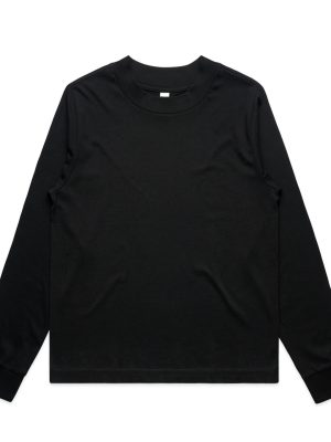 Wo's Mock L/S Tee | 4070