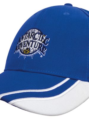 Brushed Heavy Cotton Cap with Curved Peak Inserts