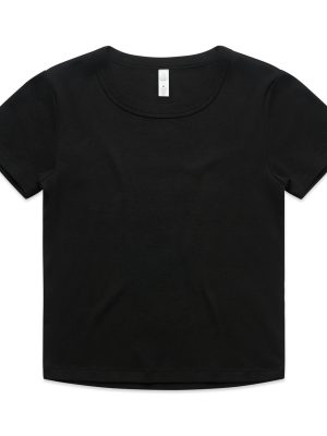 Wo's Organic Rib Baby Tee | 4074
