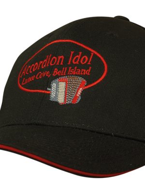 Chino Twill Twill Cap with Sandwich Trim